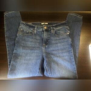 DKNY Women's Blue Jeans Essex Mid Rise Skinny Ankle Size 27 NWOT